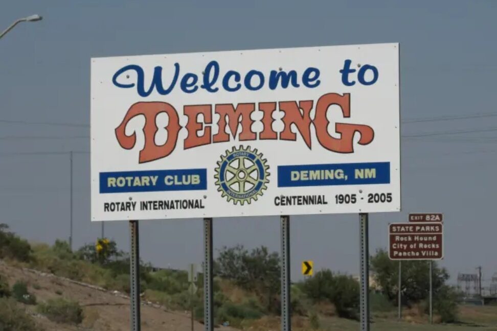 Deming, NM Town Sign 1